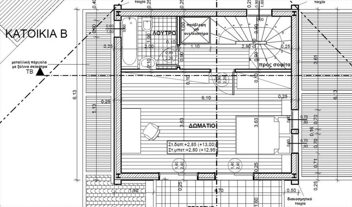 Дом на островах Додеканес, Греция, 78 м2 фото 4