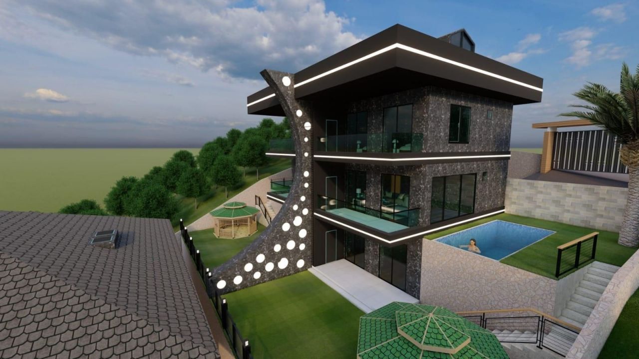 Вилла в Алании, Турция, 280 м2 фото 2