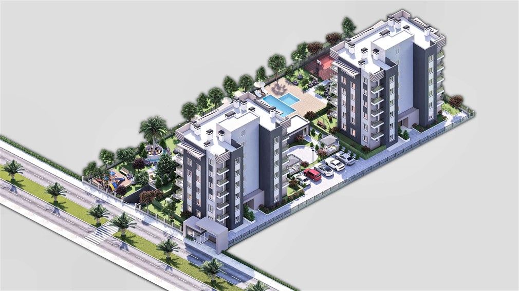 Квартира в Анталии, Турция, 55 м2 фото 2