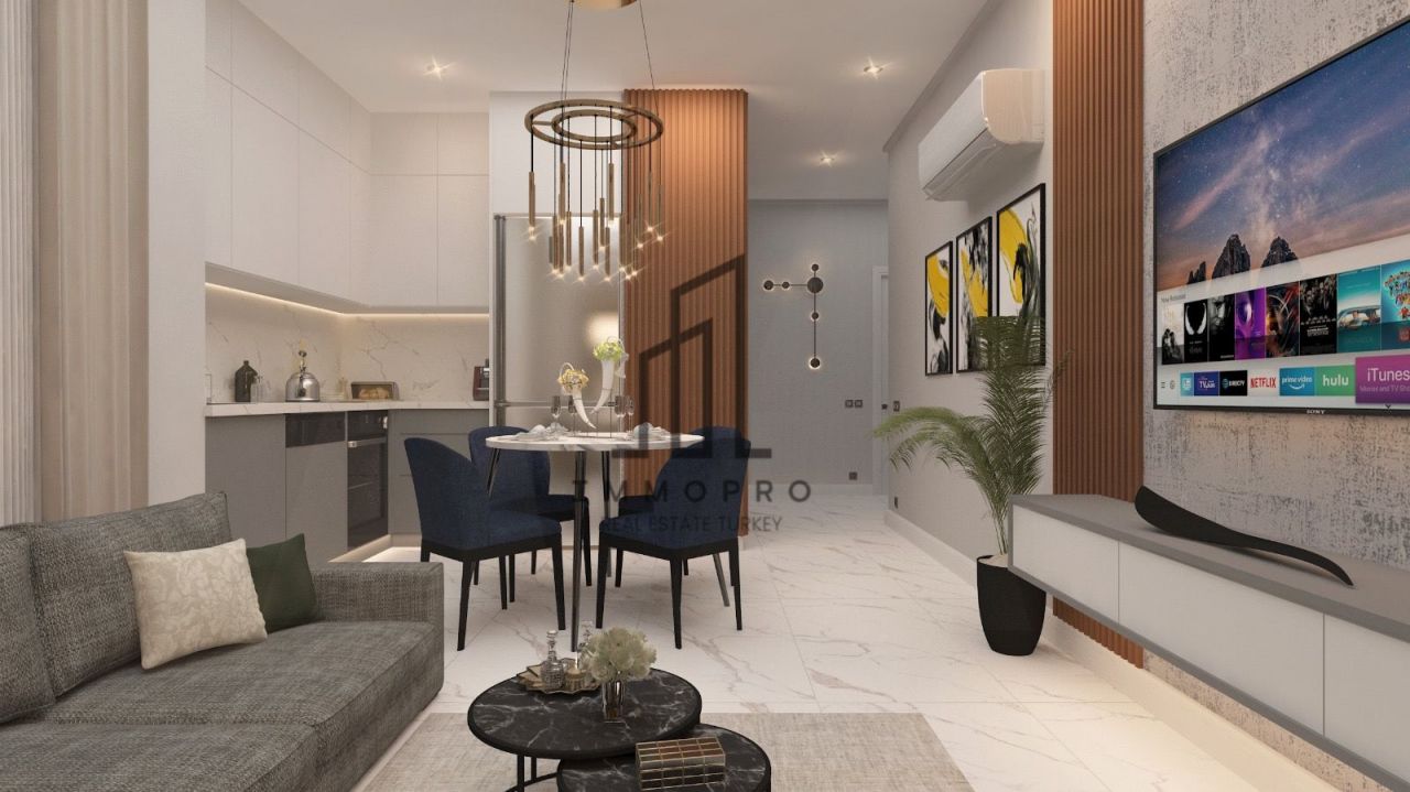 Апартаменты в Алании, Турция, 58 м2 фото 5