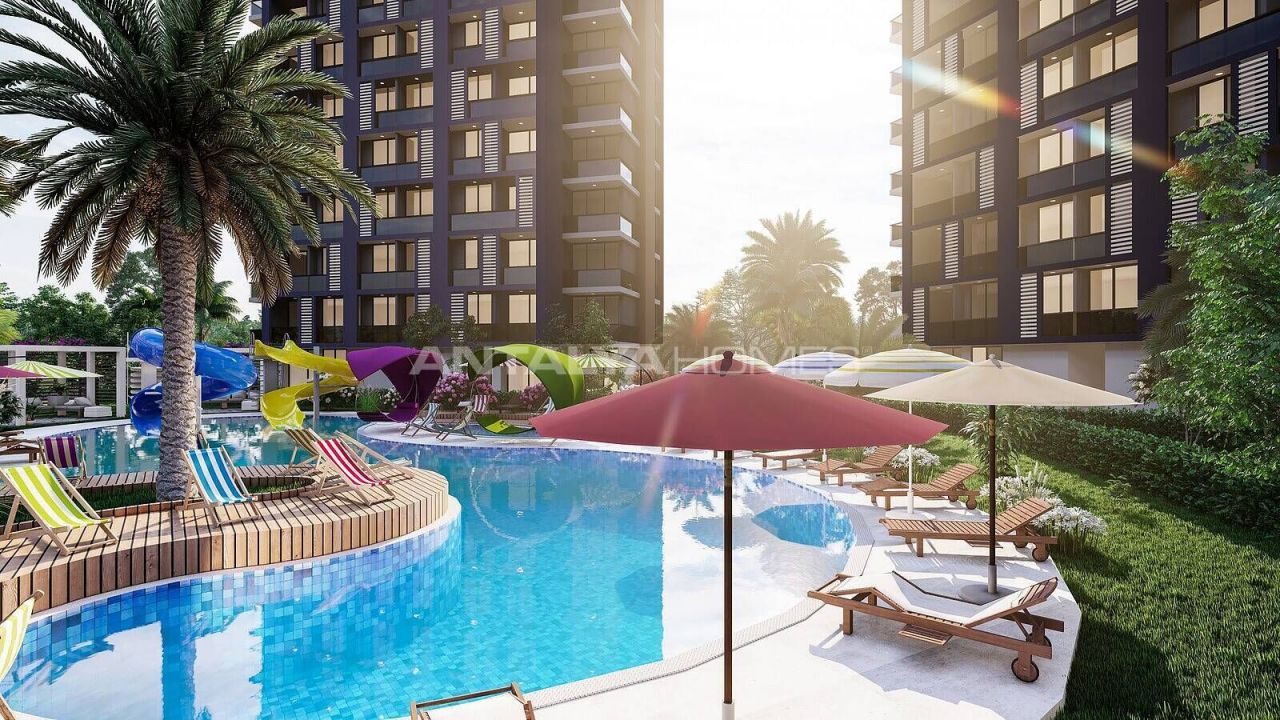 Апартаменты Мезитли, Турция, 56 м2 фото 4