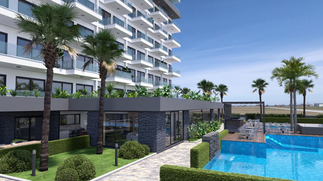 Апартаменты в Алании, Турция, 55 м2 фото 4