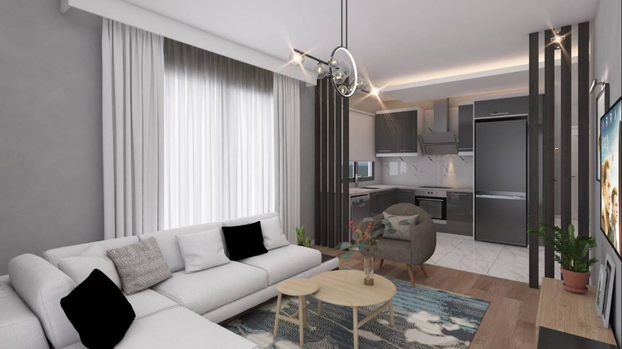 Квартира в Мерсине, Турция, 48 м2 фото 2