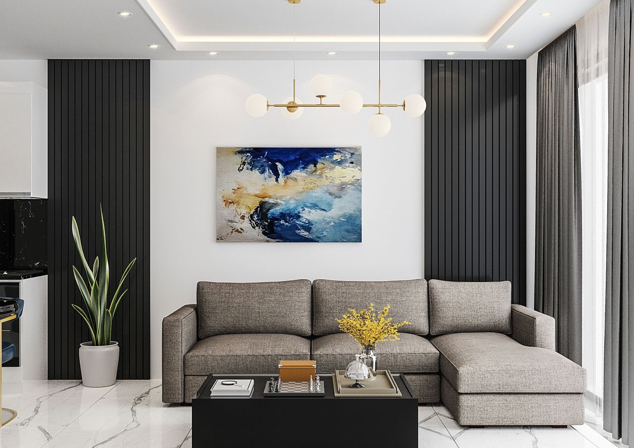 Квартира в Алании, Турция, 45 м2 фото 2