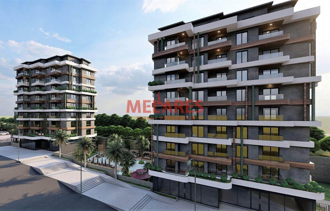 Апартаменты в Алании, Турция, 90 м2 фото 2