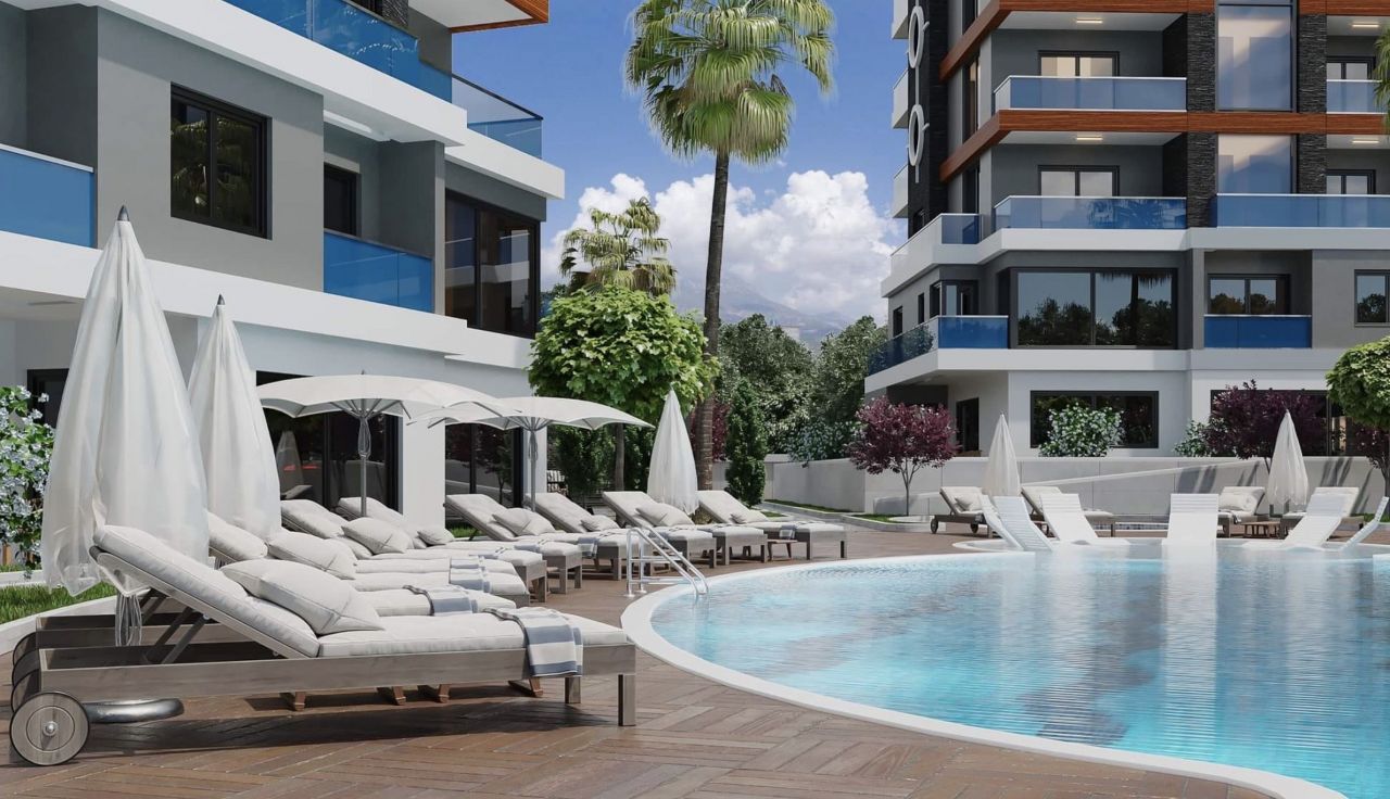 Апартаменты в Алании, Турция, 55 м2 фото 5