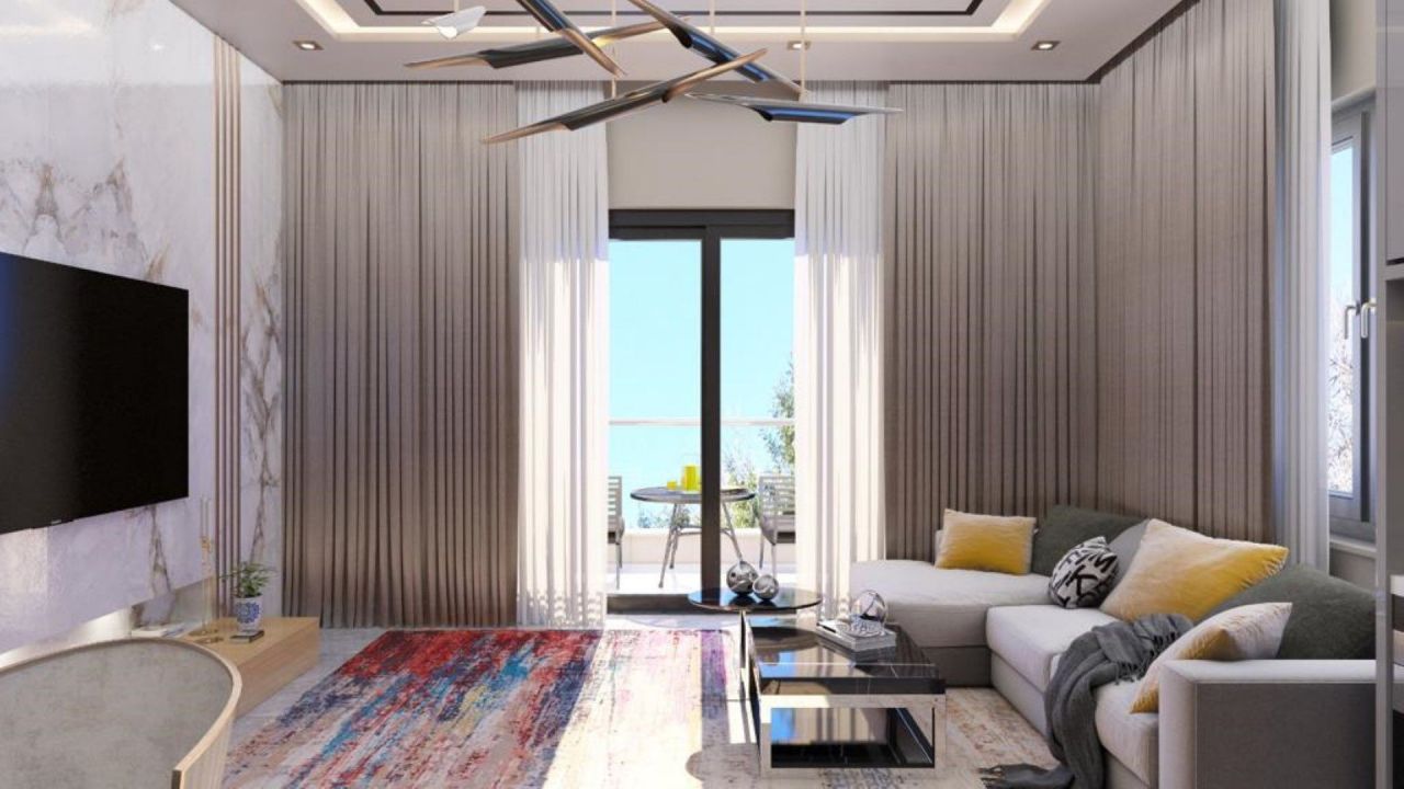 Апартаменты в Алании, Турция, 50 м2 фото 2