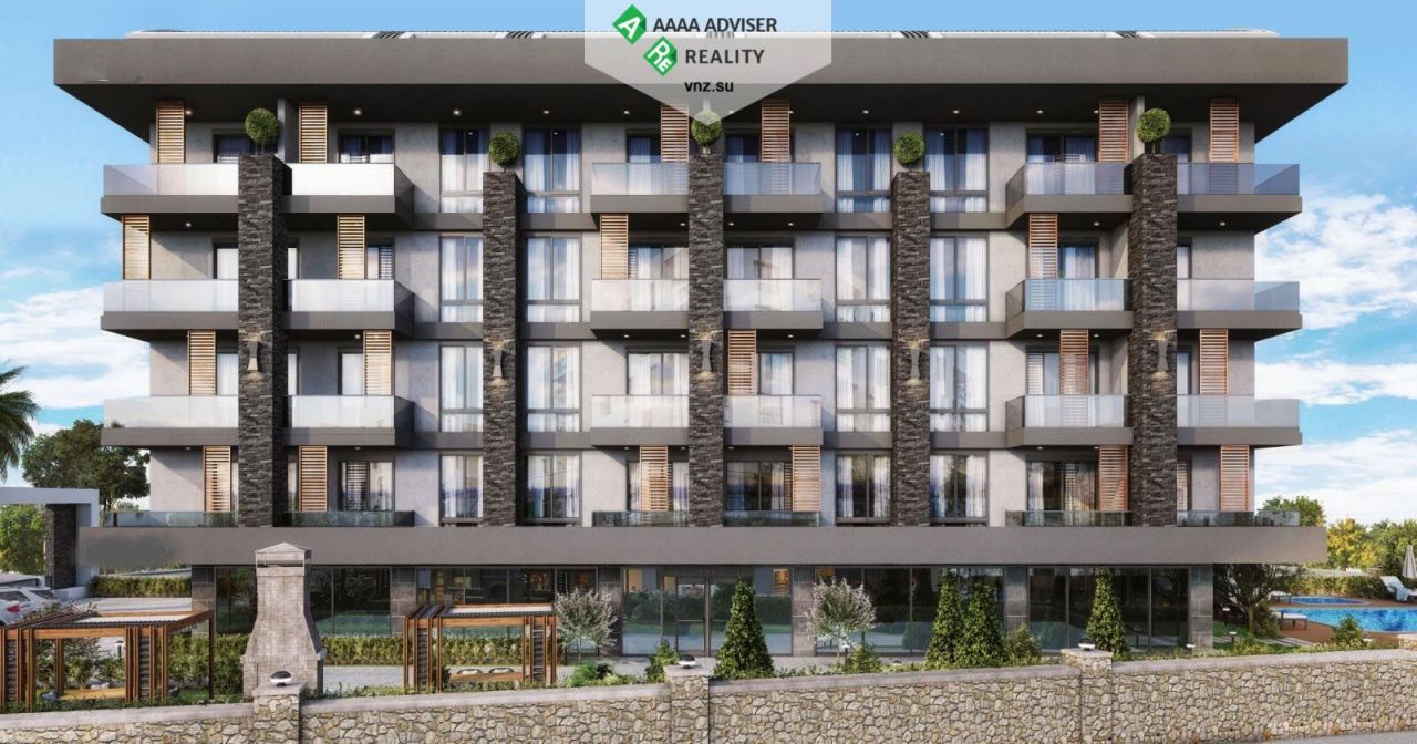 Квартира в Алании, Турция, 44 м2 фото 2
