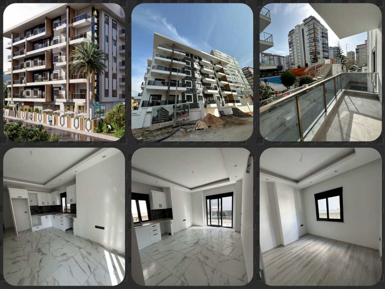 Квартира в Алании, Турция, 50 м2 фото 3