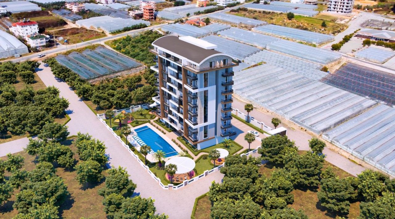 Квартира в Алании, Турция, 56 м2 фото 2