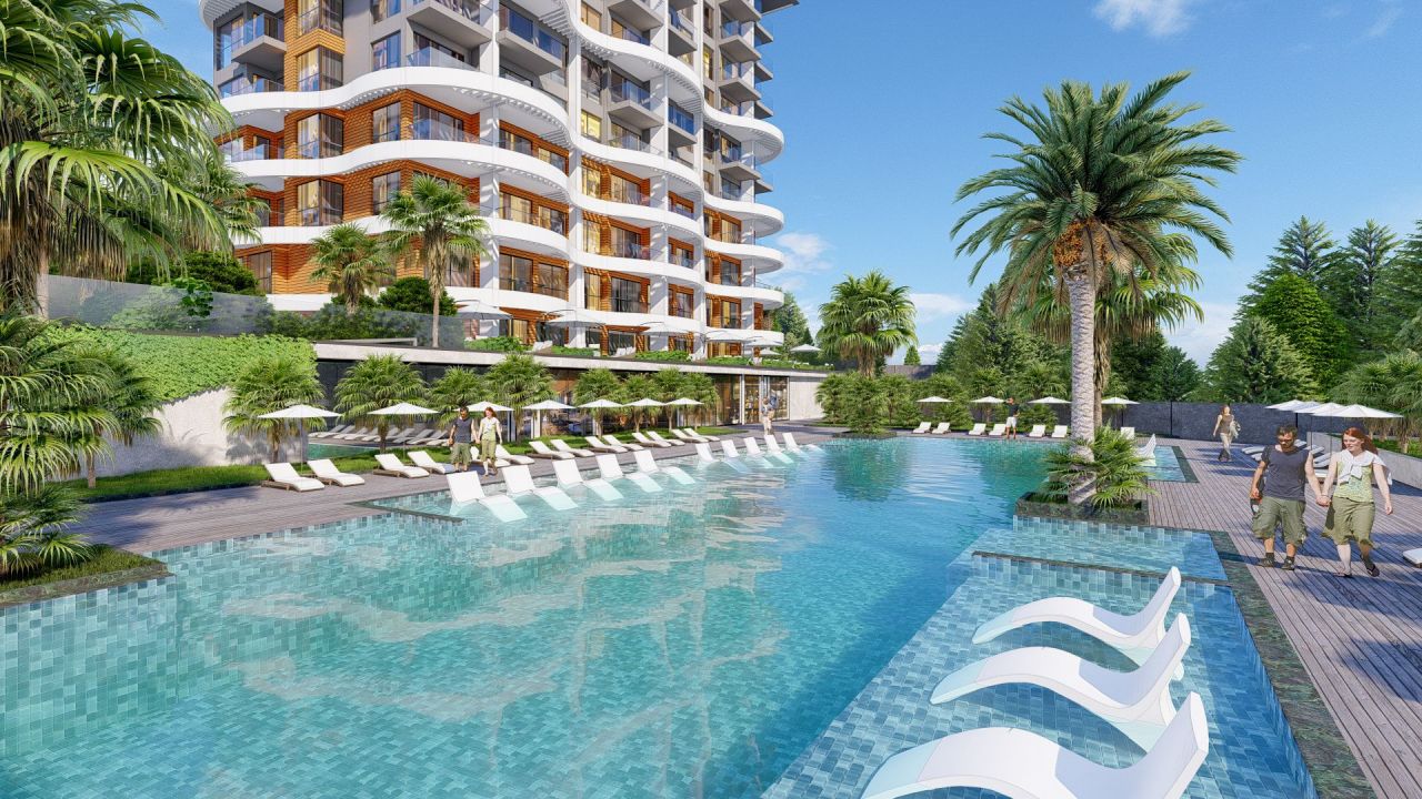 Апартаменты в Алании, Турция, 55 м2 фото 5