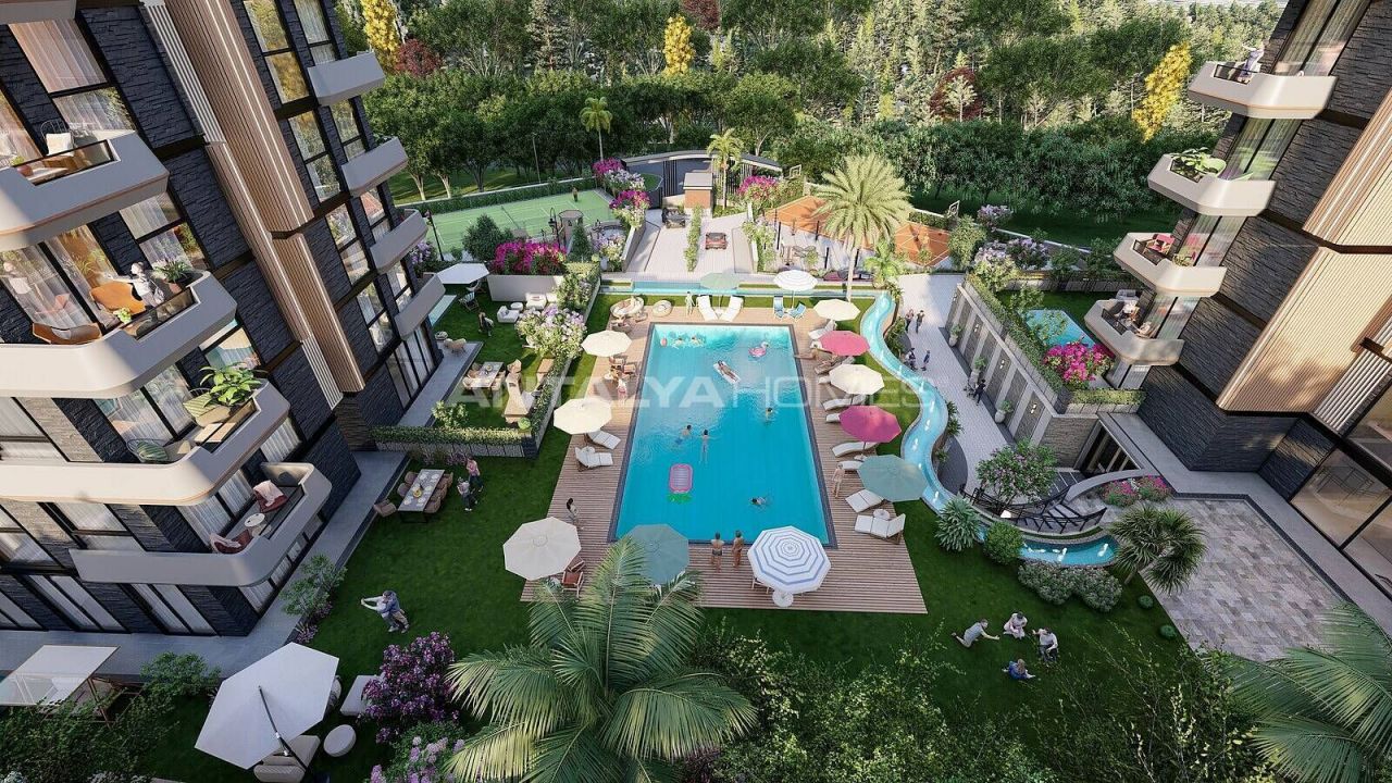 Апартаменты в Алании, Турция, 78 м2 фото 2