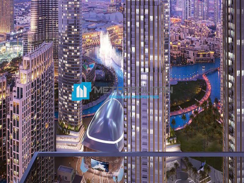 Апартаменты Downtown Dubai, ОАЭ, 56.48 м2 фото 2