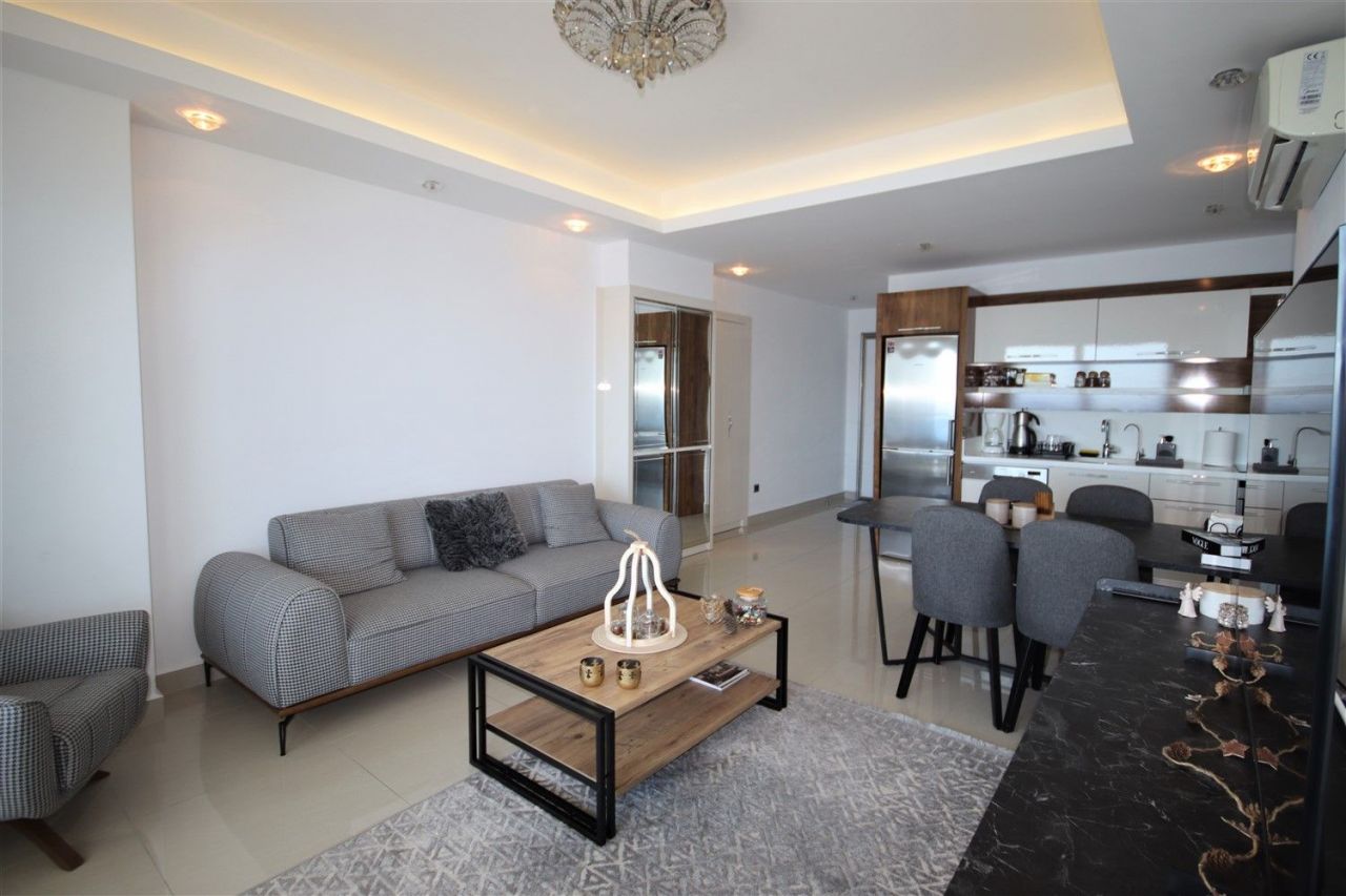 Апартаменты в Алании, Турция, 90 м2 фото 2