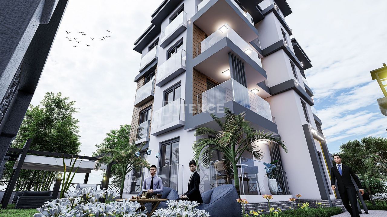 Апартаменты в Анталии, Турция, 60 м2 фото 2