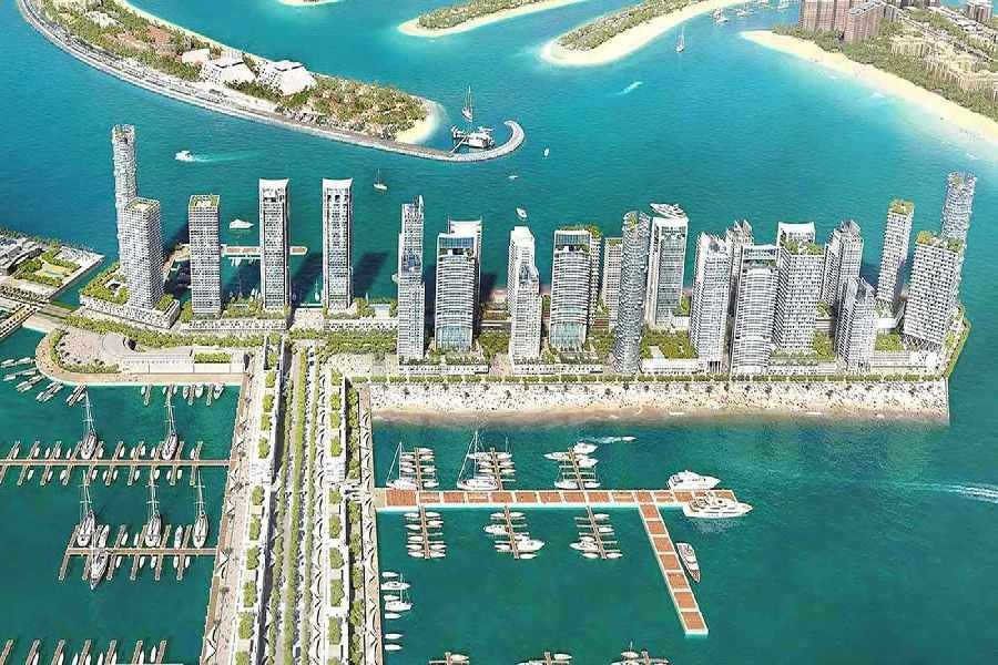 Апартаменты Emaar Beachfront, ОАЭ, 114 м2 фото 2