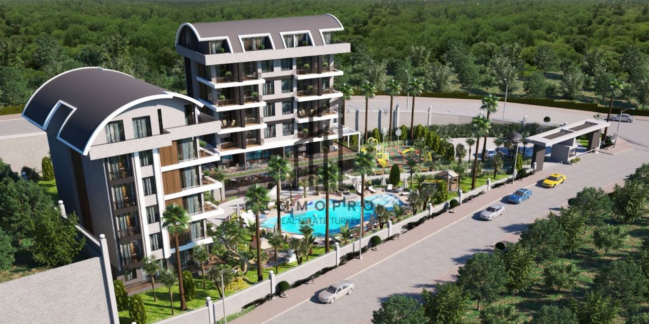 Апартаменты в Алании, Турция, 48 м2 фото 2