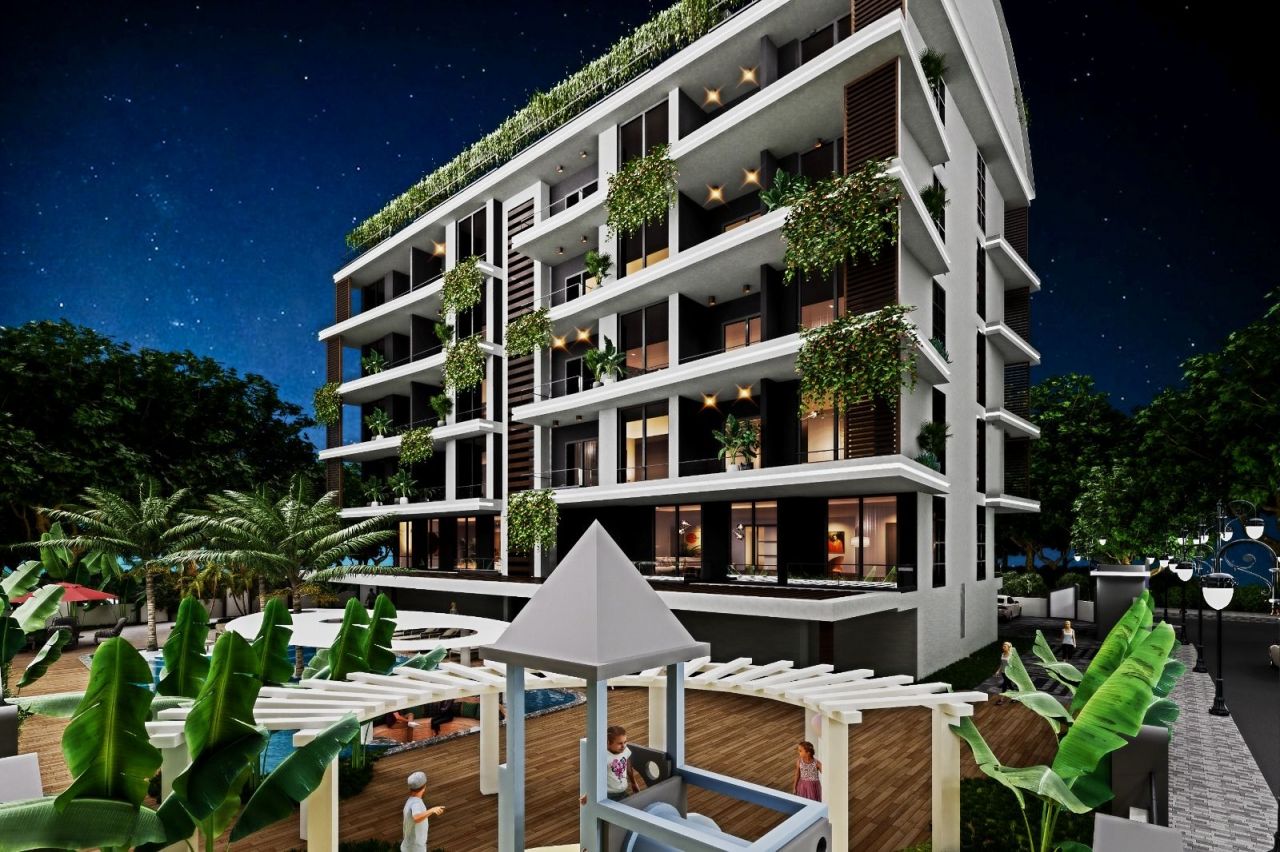 Апартаменты в Газипаше, Турция, 55 м2 фото 5