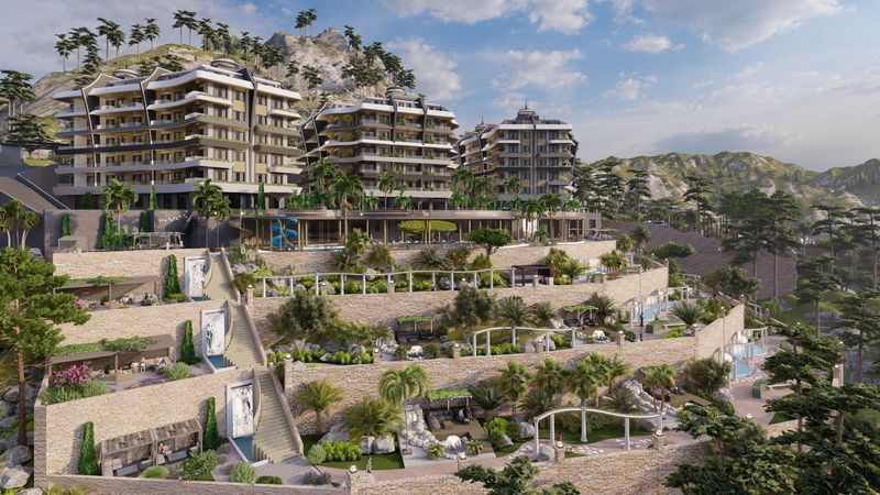 Апартаменты в Алании, Турция, 47 м2 фото 3
