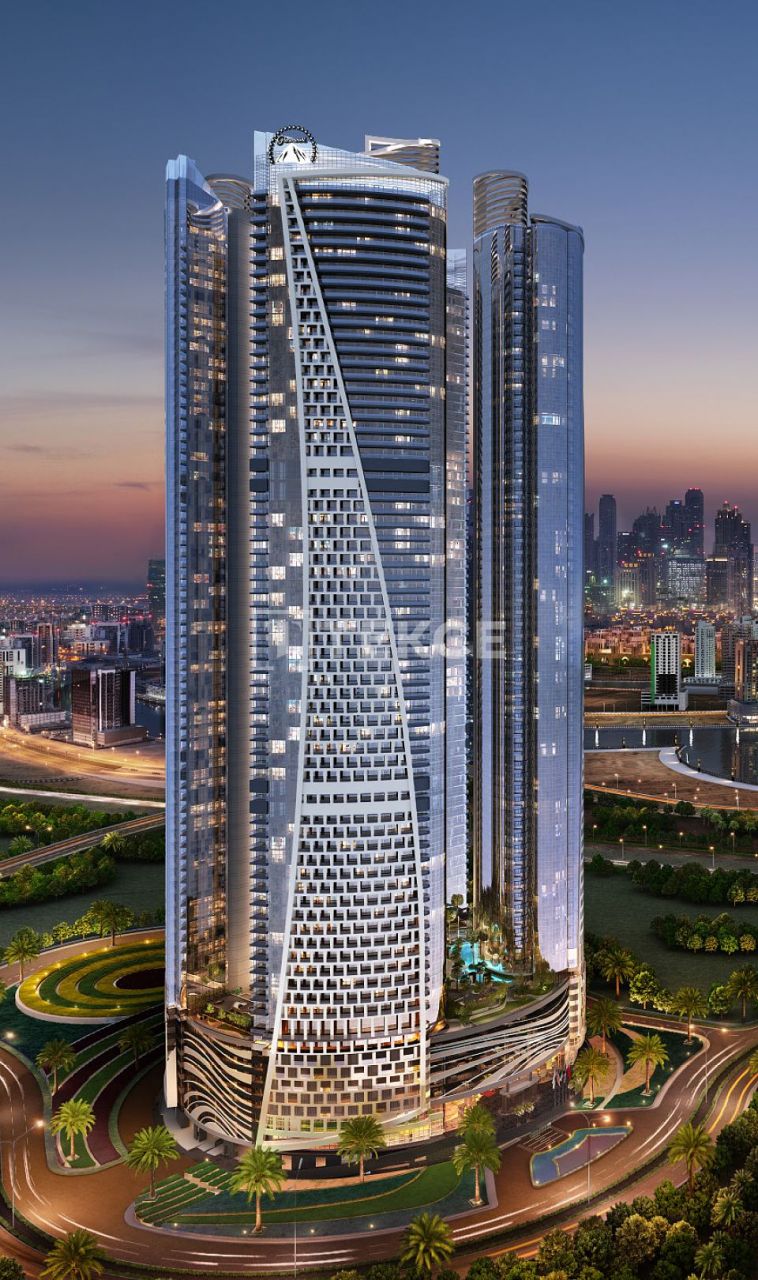 Апартаменты Бизнес-Бэй, ОАЭ, 100 м2 фото 3
