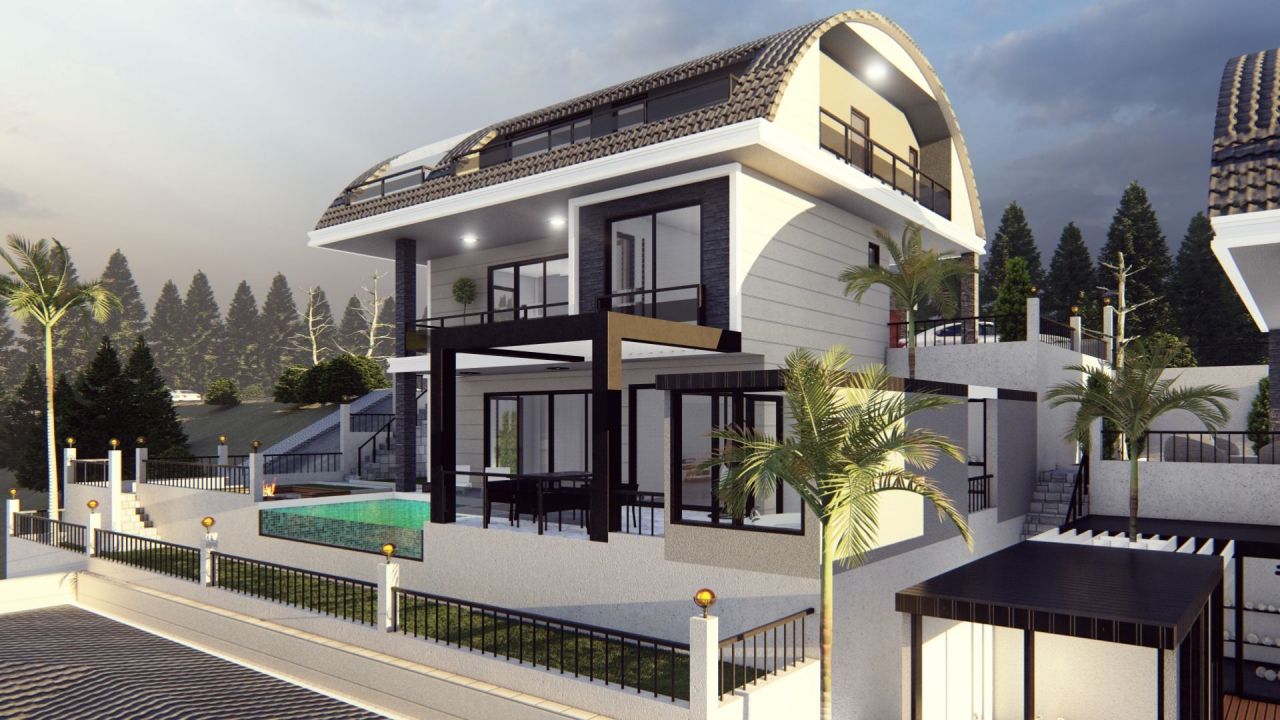 Вилла в Алании, Турция, 350 м2 фото 2