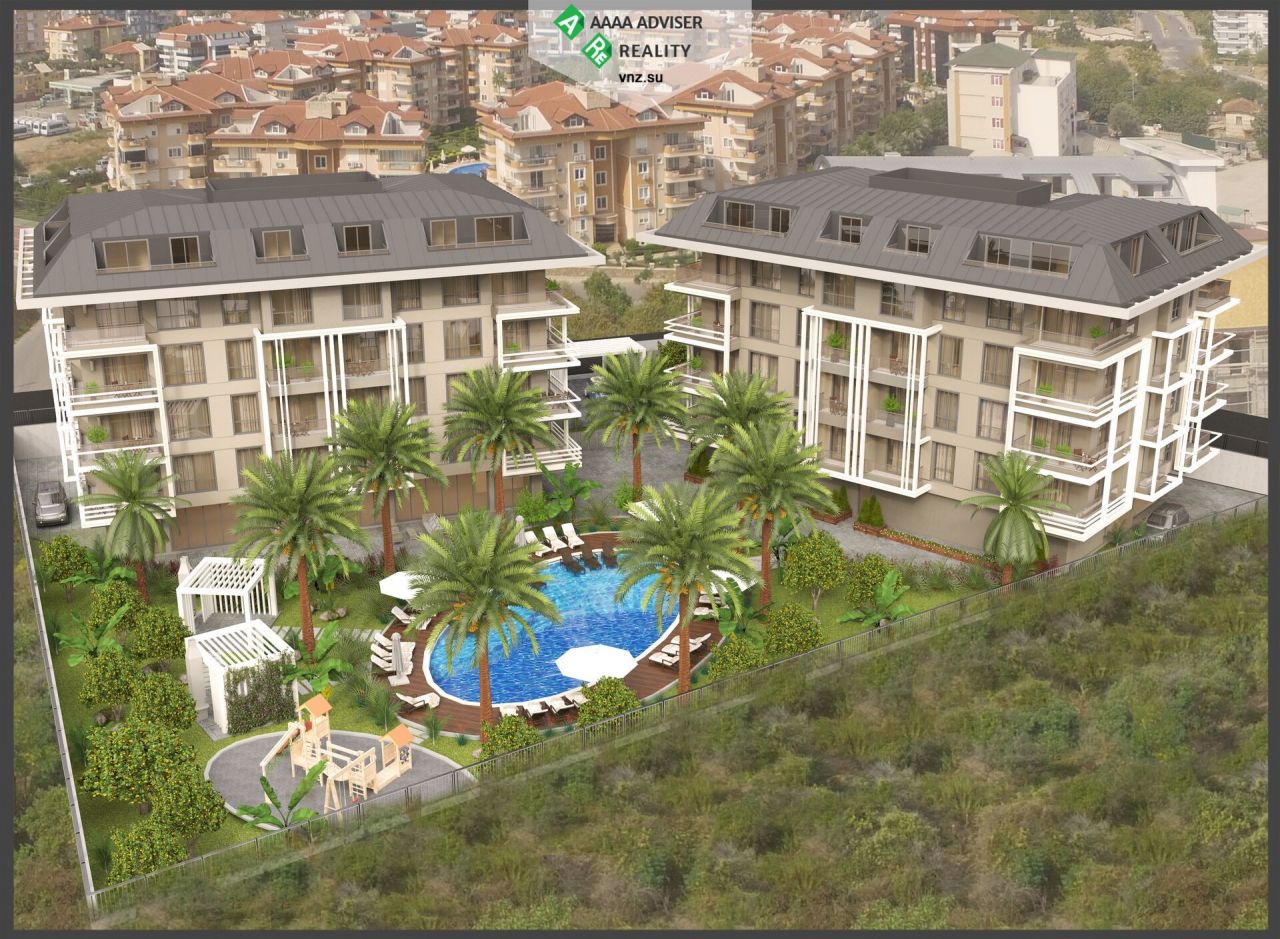Квартира в Алании, Турция, 51 м2 фото 2