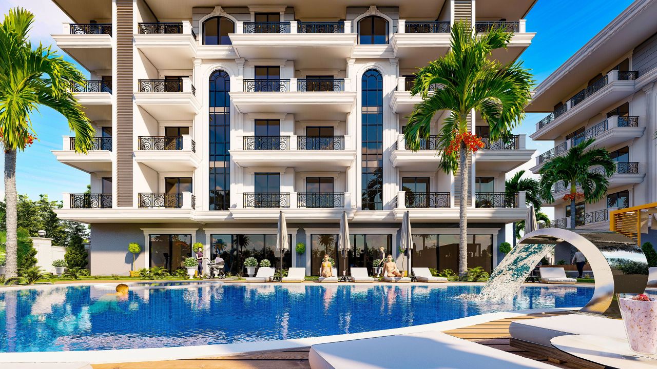 Апартаменты в Алании, Турция, 52 м2 фото 3