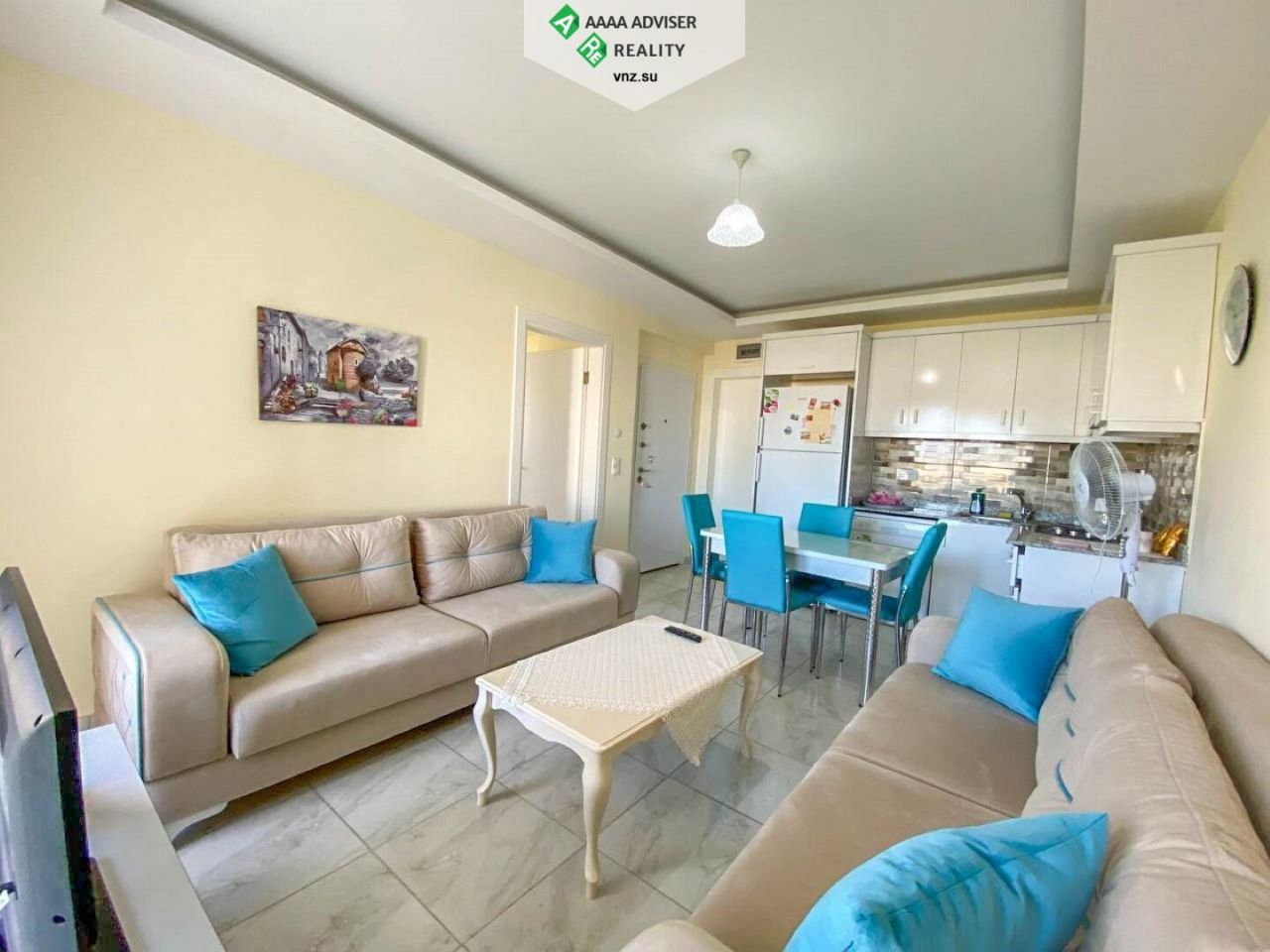 Квартира в Алании, Турция, 60 м2 фото 4