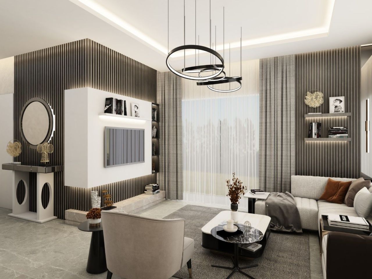 Квартира в Алании, Турция, 50 м2 фото 2