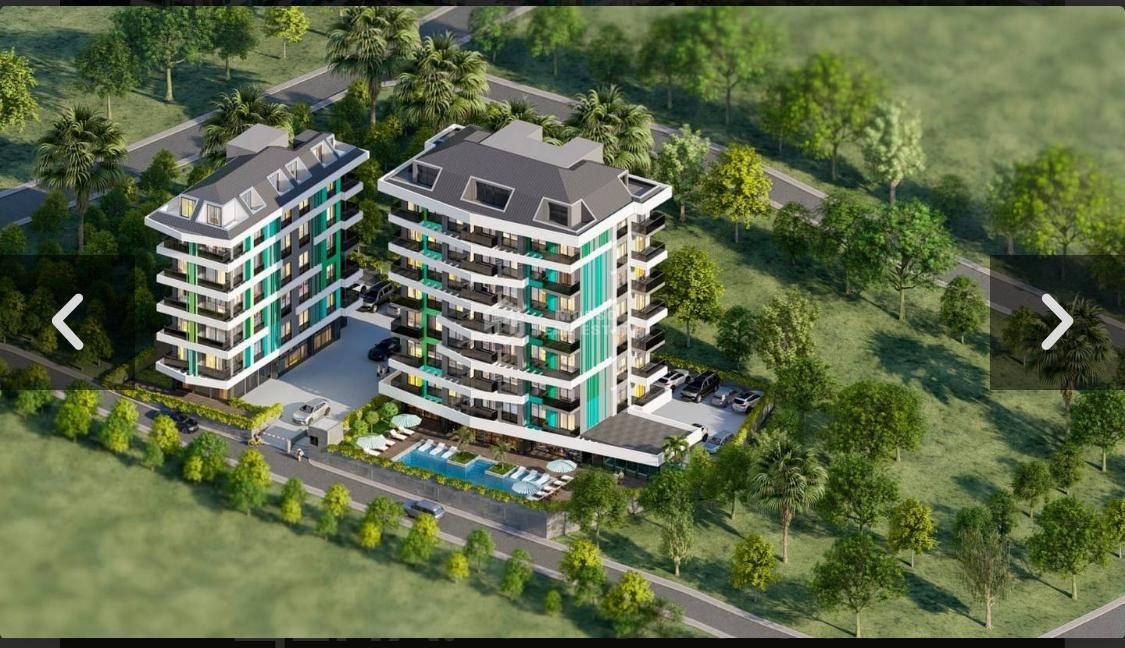 Квартира в Алании, Турция, 55 м2 фото 2