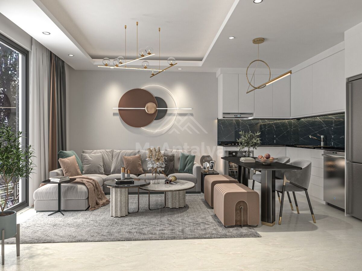 Квартира в Алании, Турция, 53 м2 фото 3