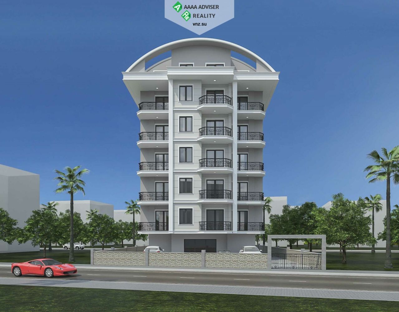 Квартира в Алании, Турция, 52 м2 фото 3