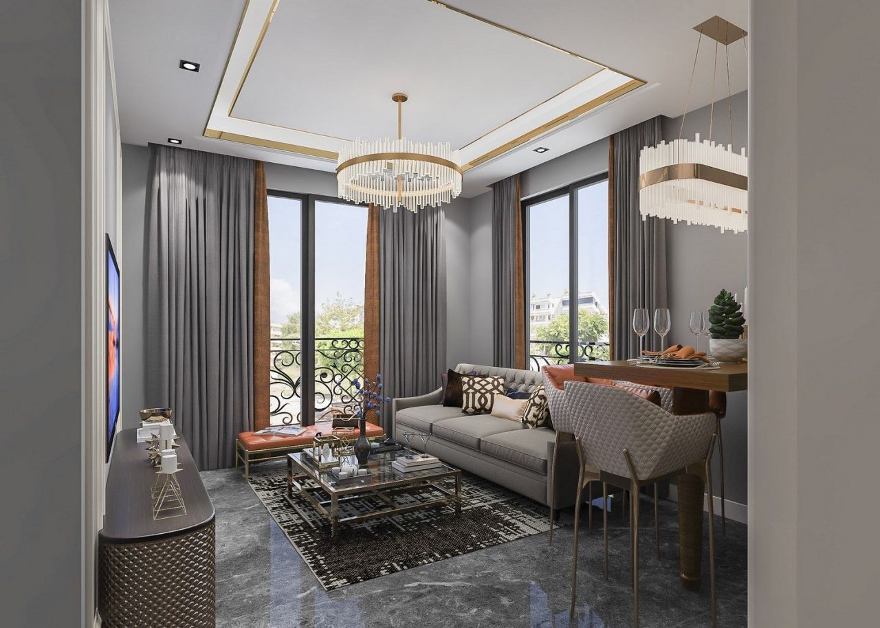 Апартаменты в Алании, Турция, 46 м2 фото 5