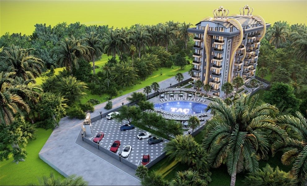 Пентхаус в Газипаше, Турция, 46 м2 фото 2