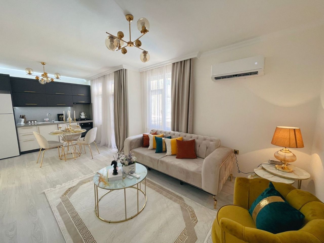 Апартаменты в Алании, Турция, 60 м2 фото 2