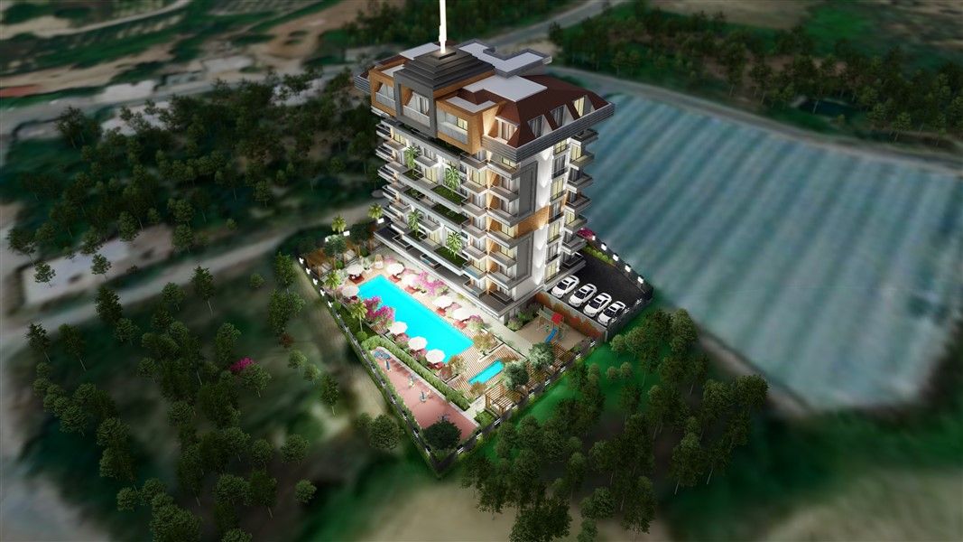 Квартира в Алании, Турция, 49 м2 фото 2