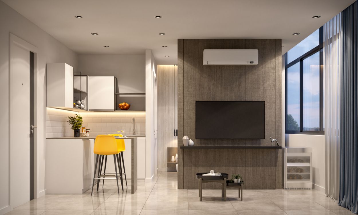 Студия в Афинах, Греция, 33 м2 фото 2