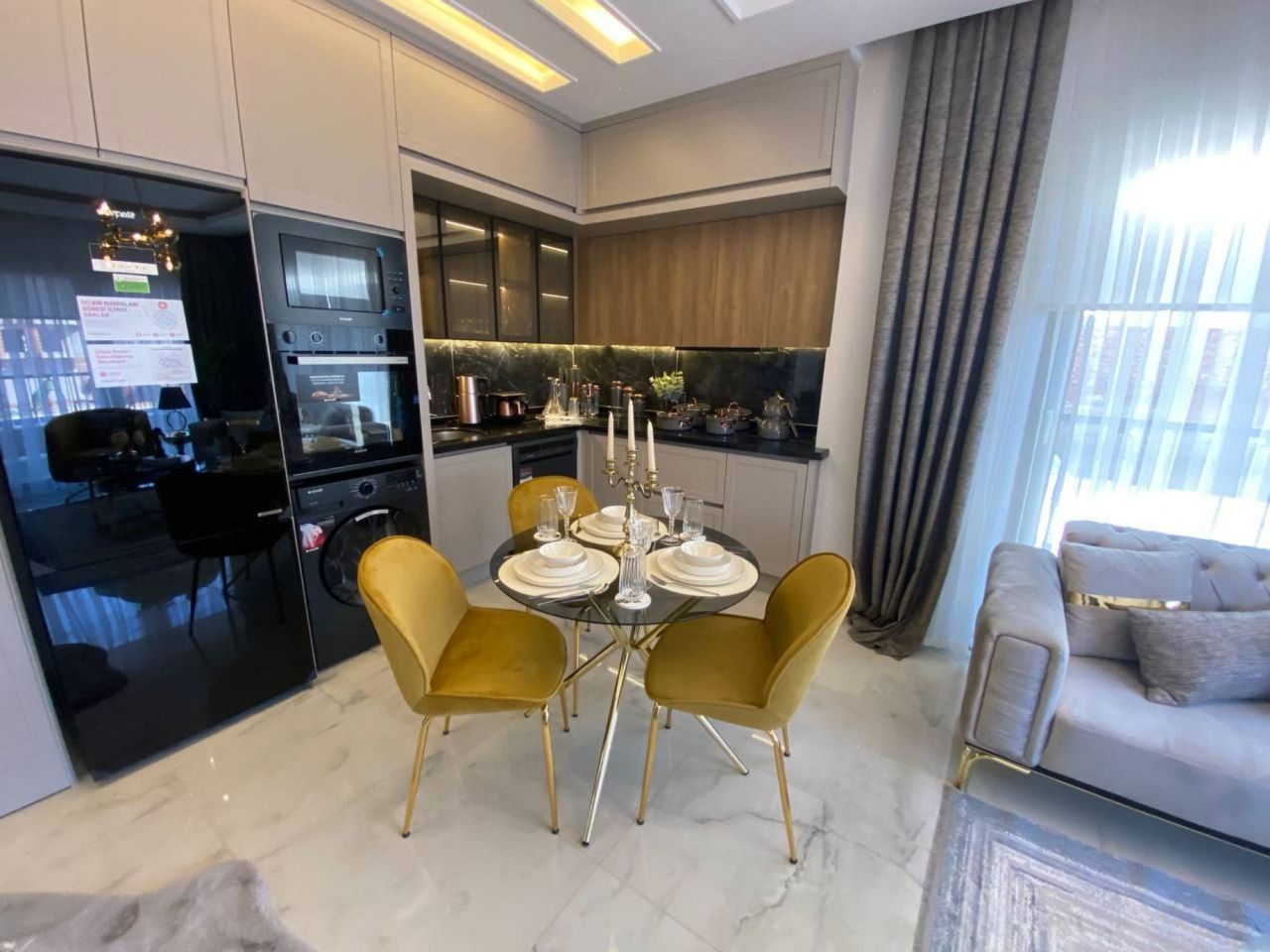 Апартаменты в Алании, Турция, 40 м2 фото 3