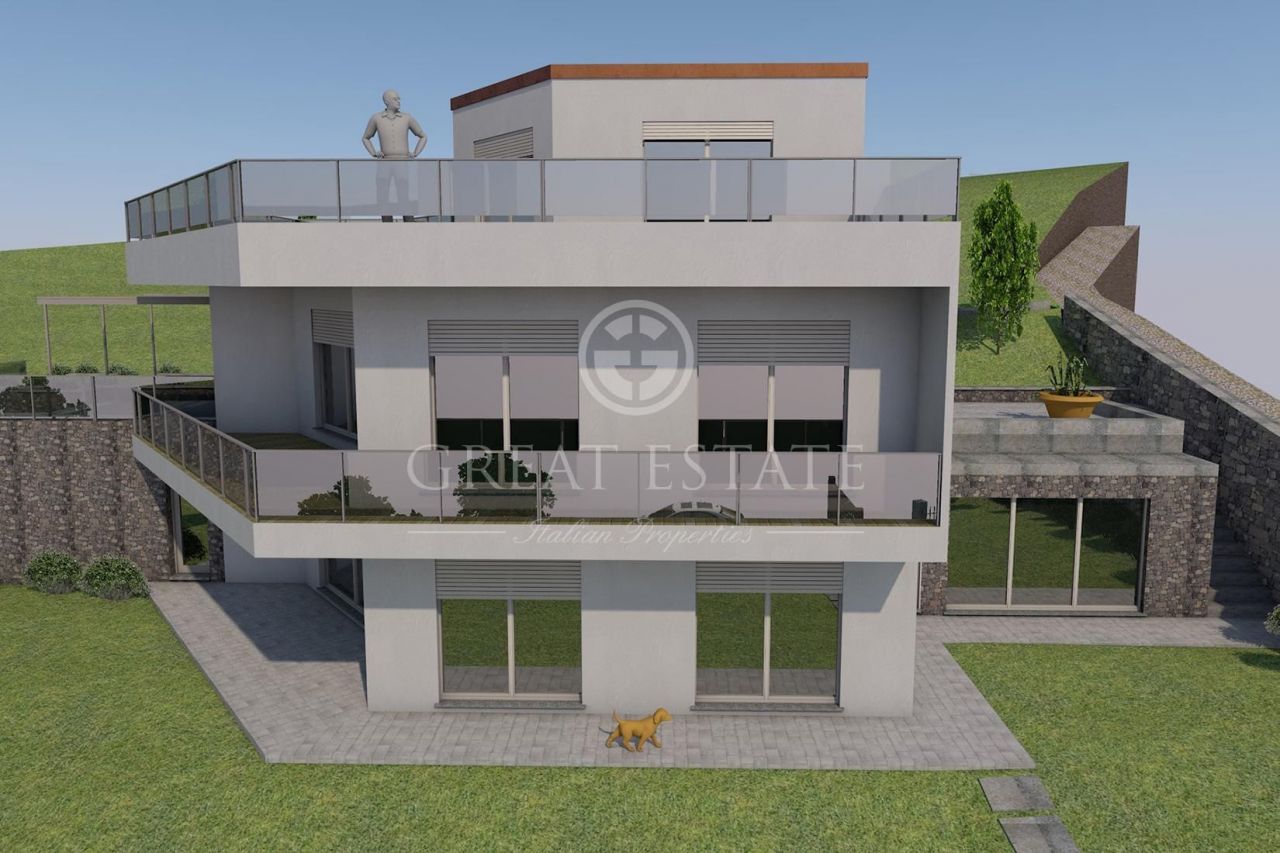 Вилла у озера Комо, Италия, 400 м2 фото 4