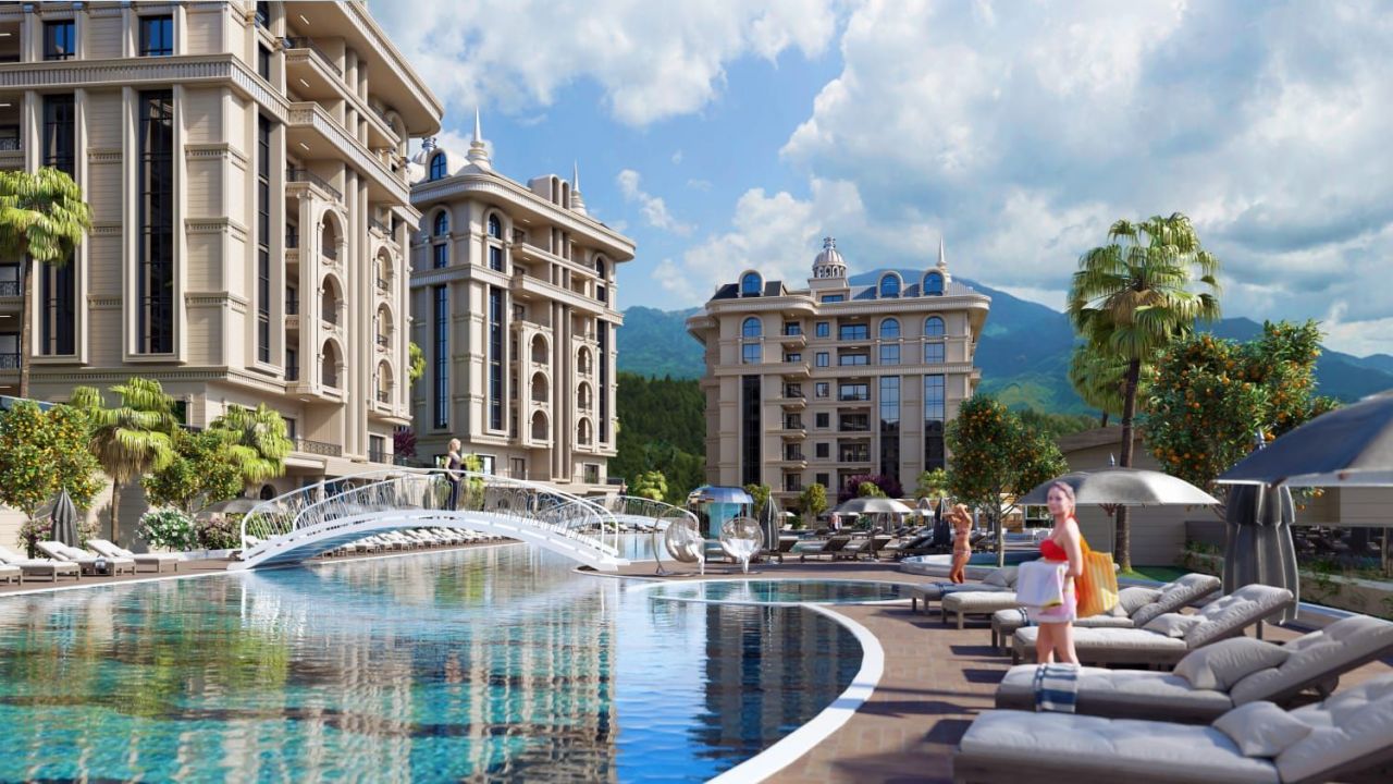 Квартира в Алании, Турция, 46 м2 фото 2