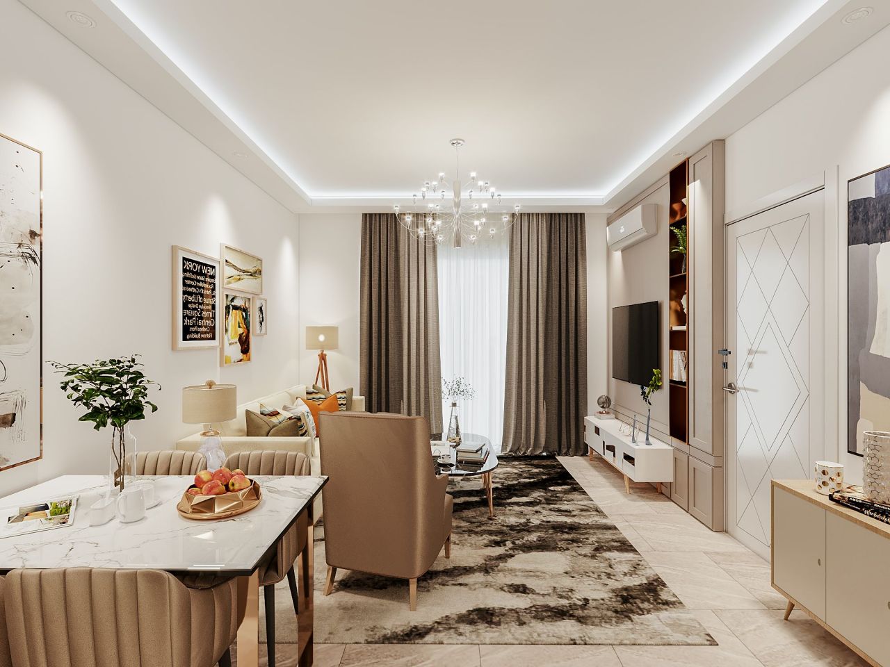 Квартира в Алании, Турция, 65 м2 фото 3