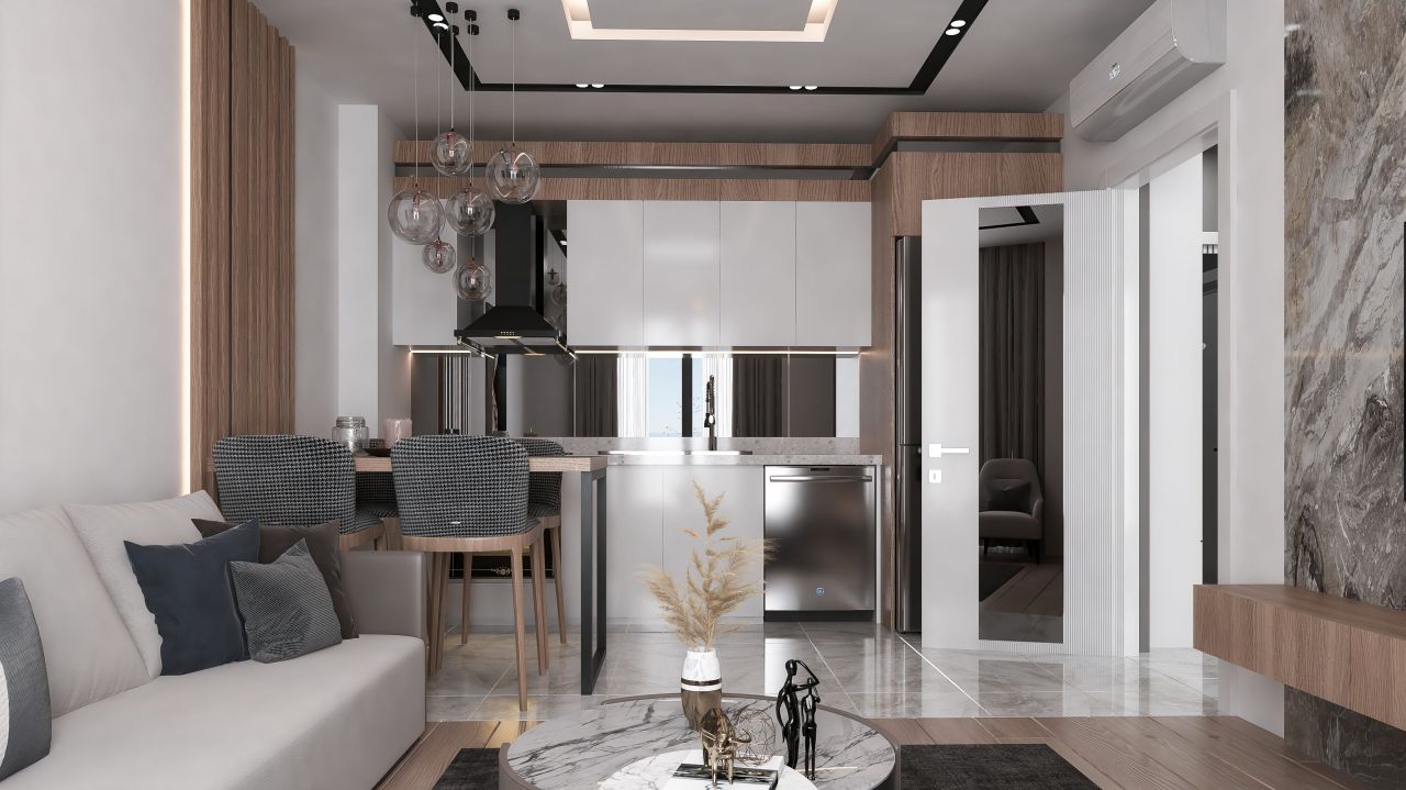 Квартира в Анталии, Турция, 60 м2 фото 3