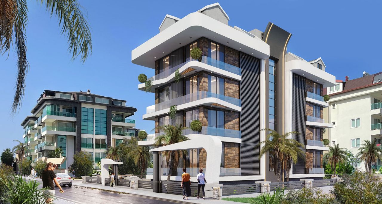 Апартаменты в Алании, Турция, 49 м2 фото 2