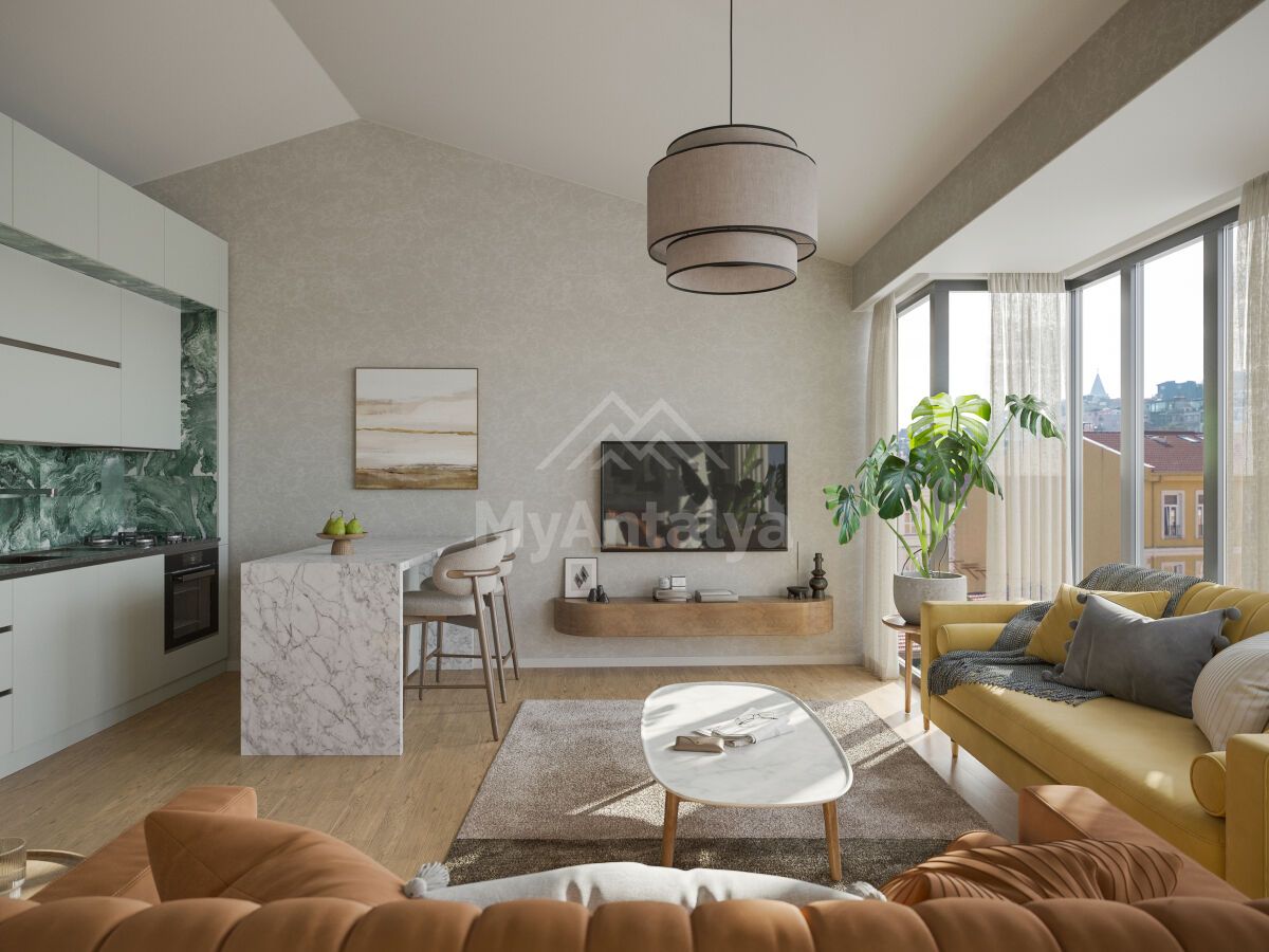 Квартира в Стамбуле, Турция, 48 м2 фото 4