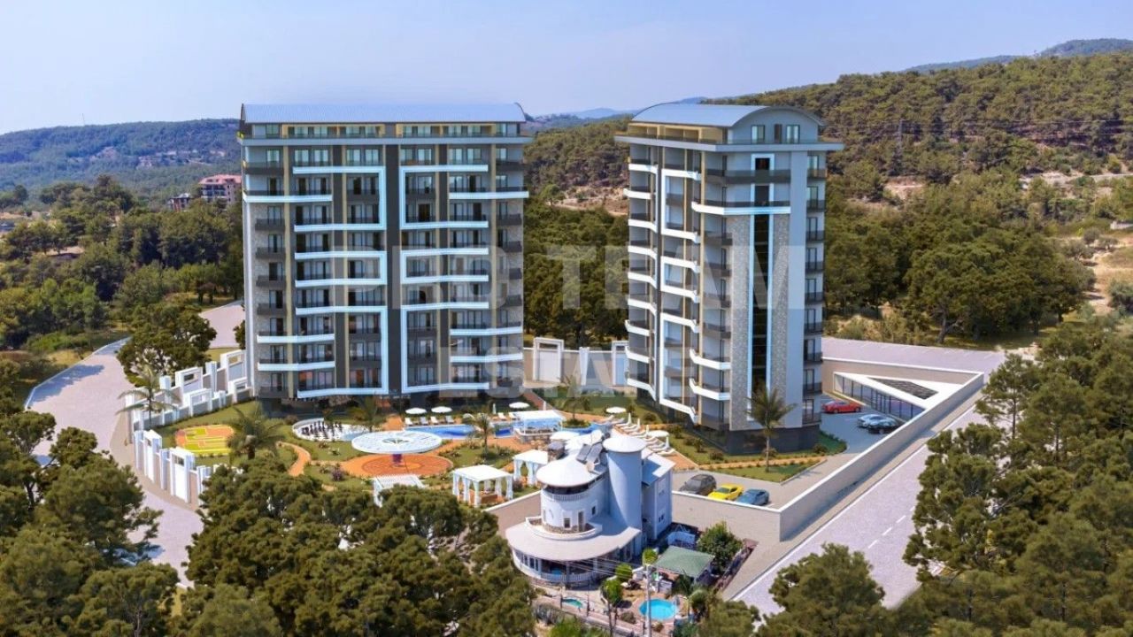 Апартаменты в Авсалларе, Турция, 50 м2 фото 2