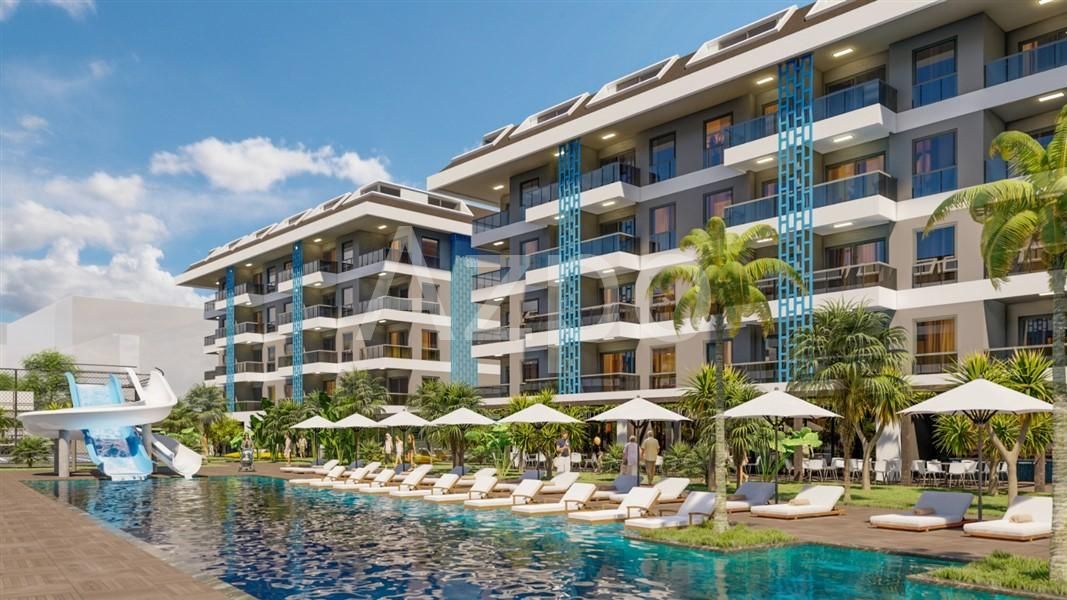Апартаменты в Алании, Турция, 56 м2 фото 2
