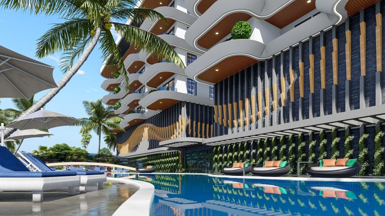 Квартира в Алании, Турция, 59 м2 фото 2