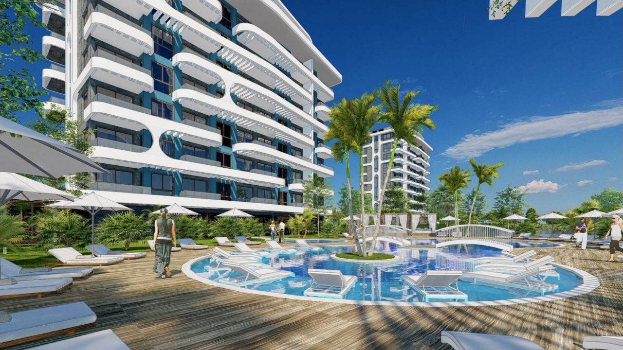 Квартира в Алании, Турция, 90 м2 фото 2