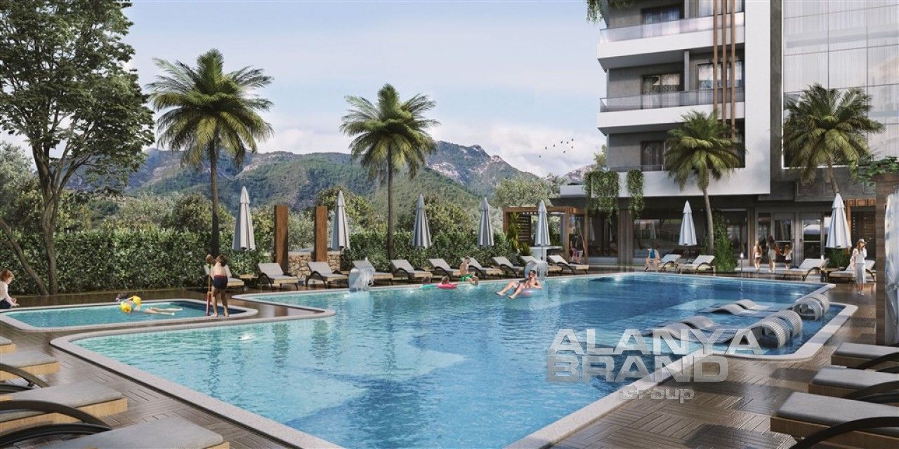 Квартира в Алании, Турция, 48 м2 фото 2