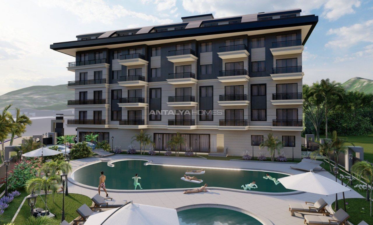 Апартаменты в Алании, Турция, 45 м2 фото 4